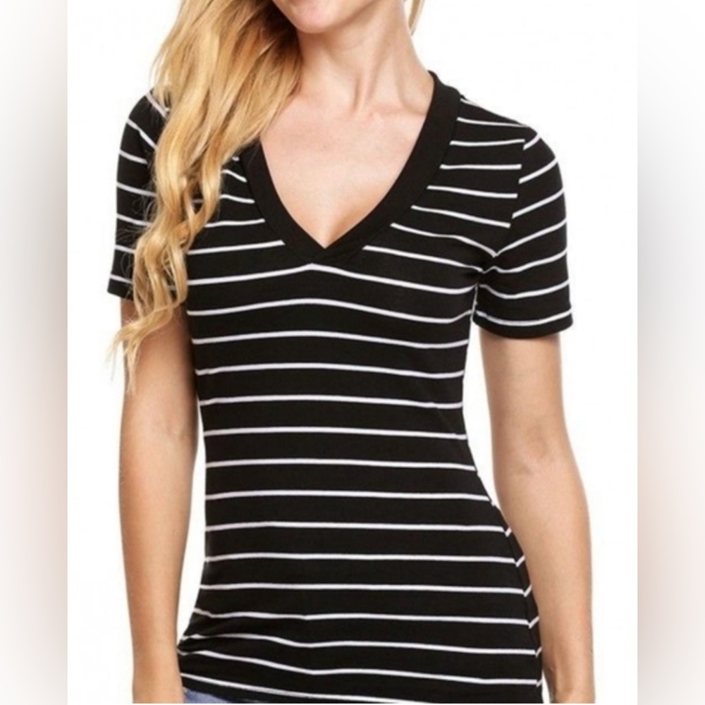 Abbot Main Linen Blend Top Size M